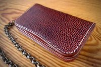 Special Trucker Wallet Vintage Russet Bicolor TexuCrafts